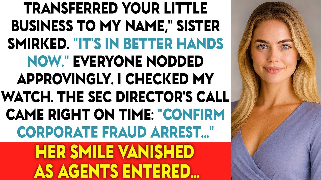 Sister Transferred My 'Small Business' To My Name - Then Met The SEC Investigation Team