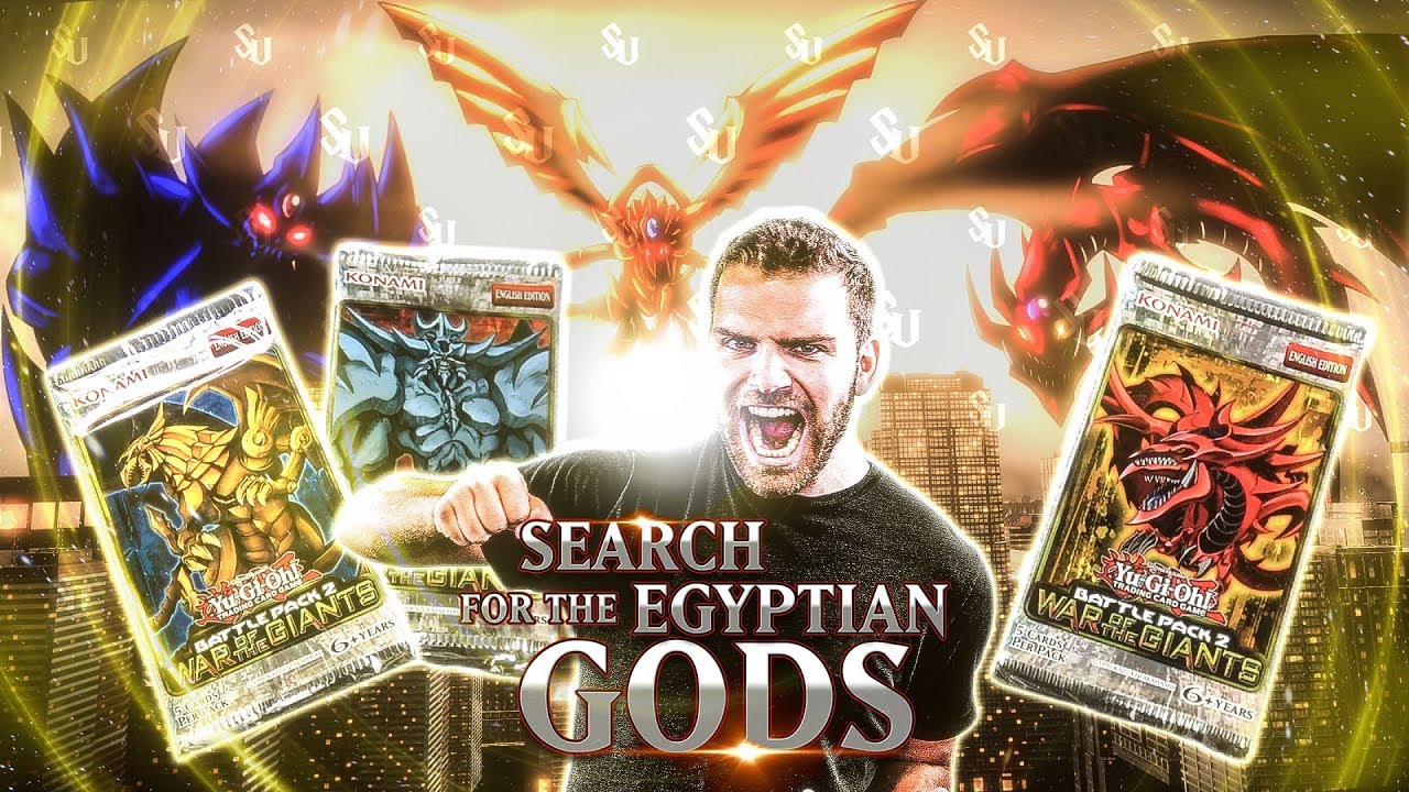 SEARCH for the Egyptian GOD CARDS | YuGiOh Battle Pack 2 War of Giants Box Opening!