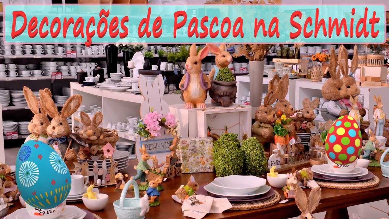 PÁSCOA NA LOJA DE PORCELANA SCHMIDT | NOVIDADES E TENDÊNCIAS PARA ESTA TEMPORADA