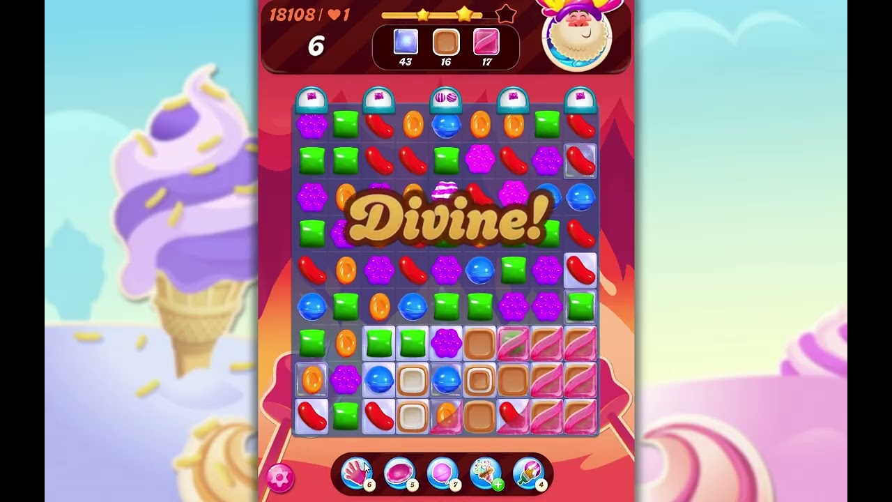 Candy Crush Saga Level 18108