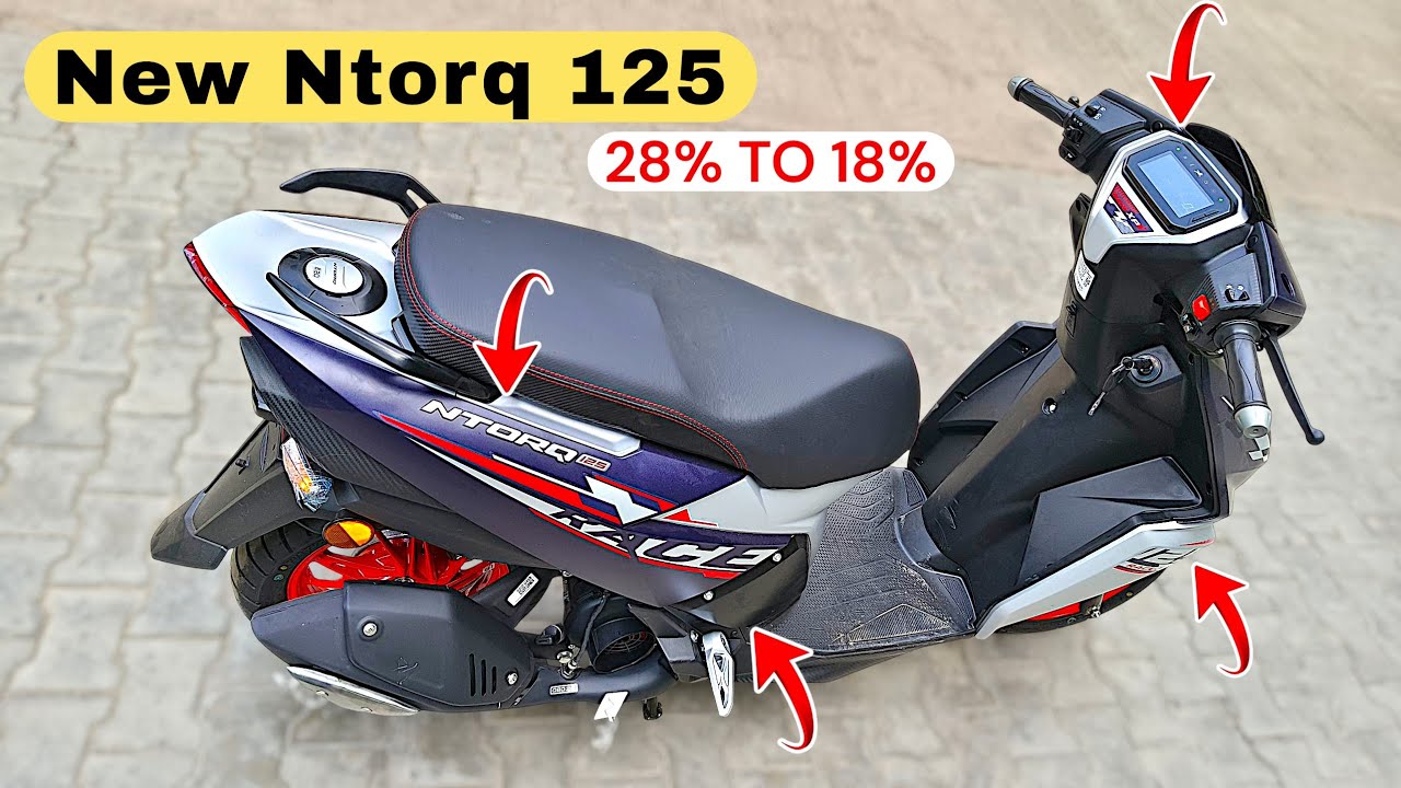 Finally Launch 2025 New Tvs Ntorq 125 Race Edition Scooter Review | Tvs Ntorq New Gst On Road Price