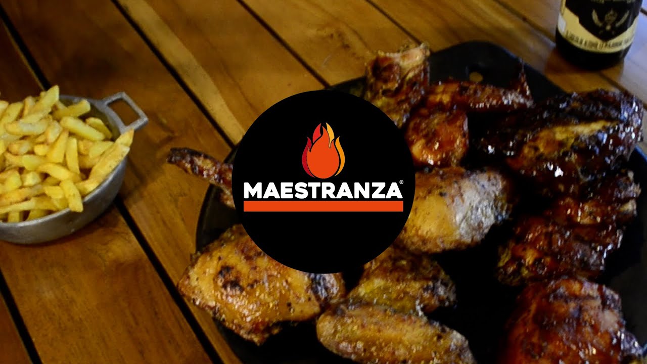 Alitas de pollo a la parrilla | Maestranza | Parrilla