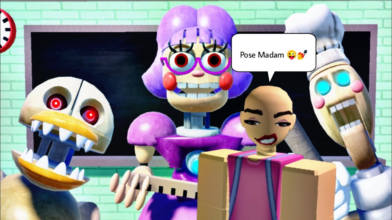 ROBLOX ESCAPE MISS ANI-TRON'S DETENTION! 😨🏫