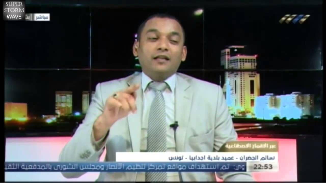 نقاش حاد بين سالم الجضران عميد بلدية اجدابيا ونبيل الحاج