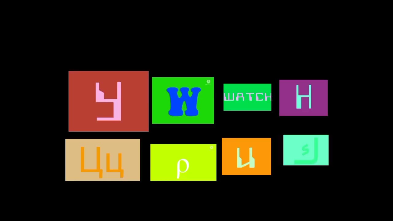 Artistic Alphabet 8 Comparison Languages