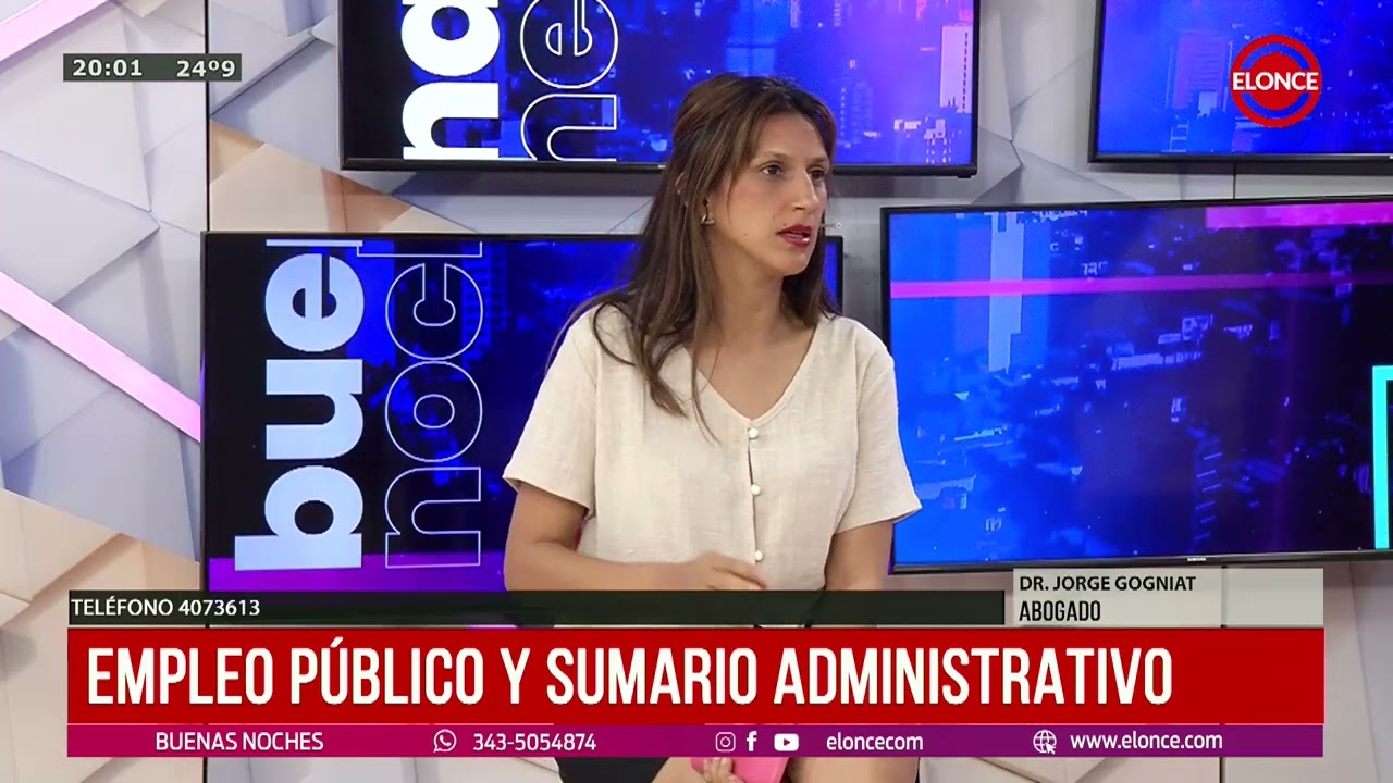 Dr. Jorge Gogniat: Empleo público y sumario administrativo