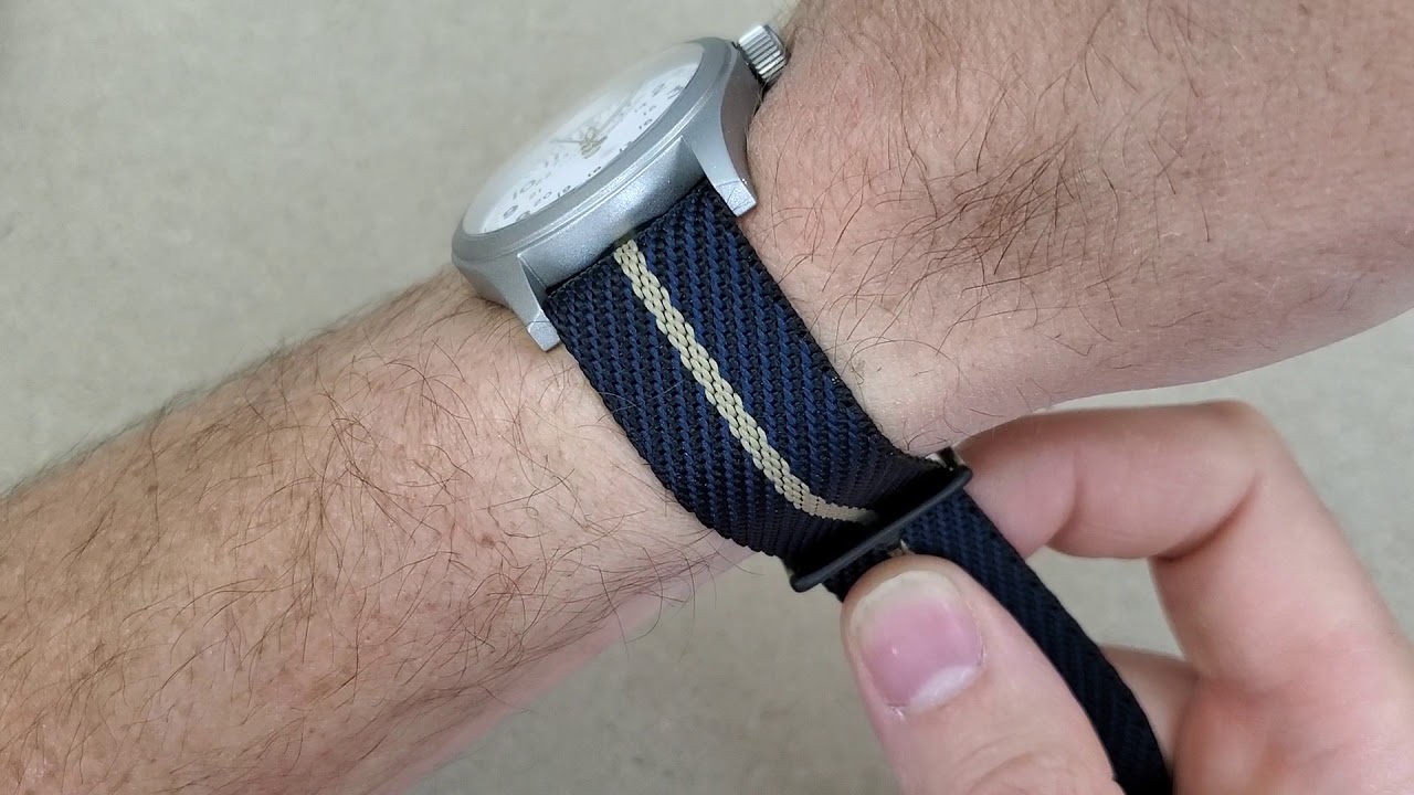 Hamilton Khaki Field Mechanical white dial on a variety of NATO straps