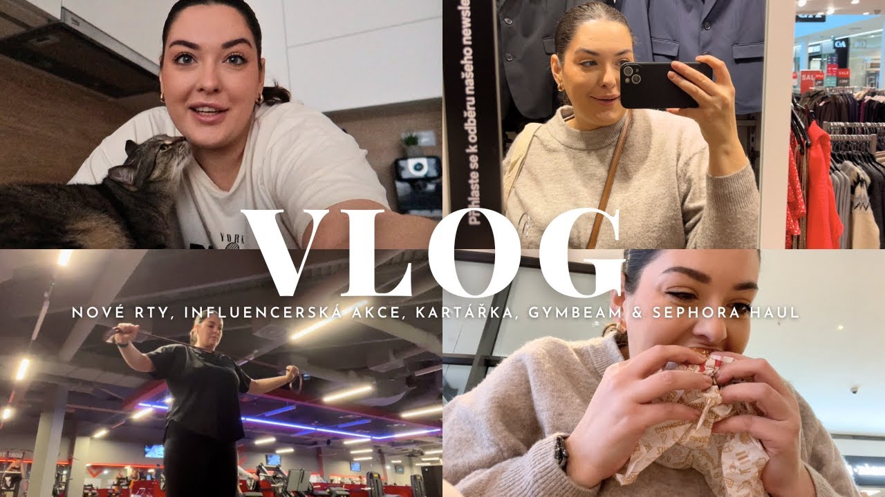 SOBOTNÍ VLOG: Lidl nákup, C&A HAUL, fitko a večeře
