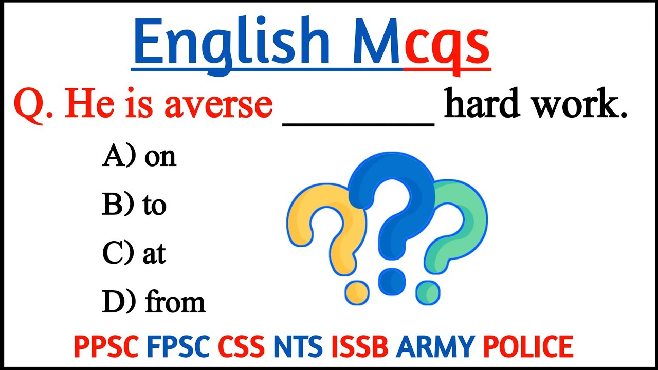 English mcqs | english grammar mcqs | nts english mcqs | ppsc english mcqs | fia english mcqs