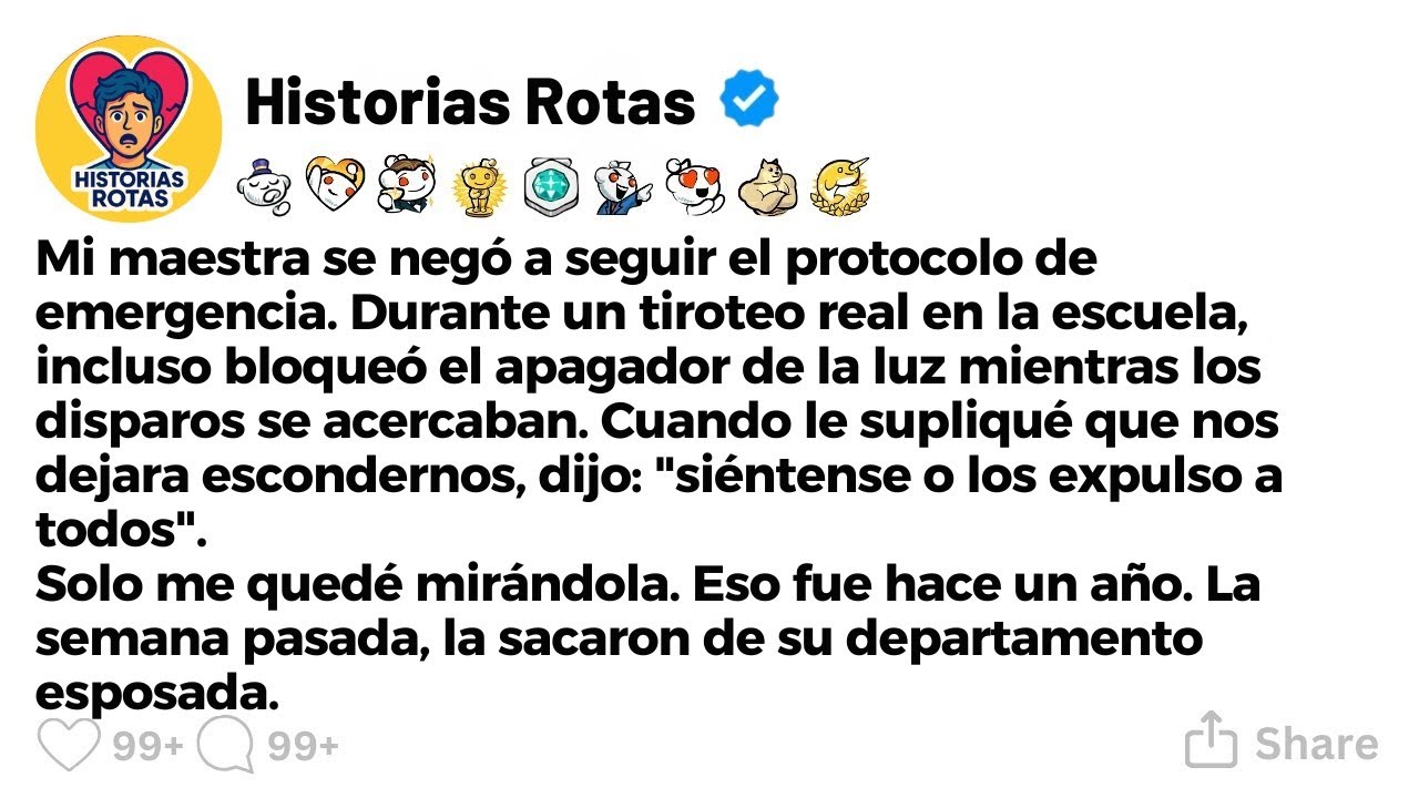 [HISTORIA COMPLETA] ¿Cuándo dejaste de confiar en tu maestra?