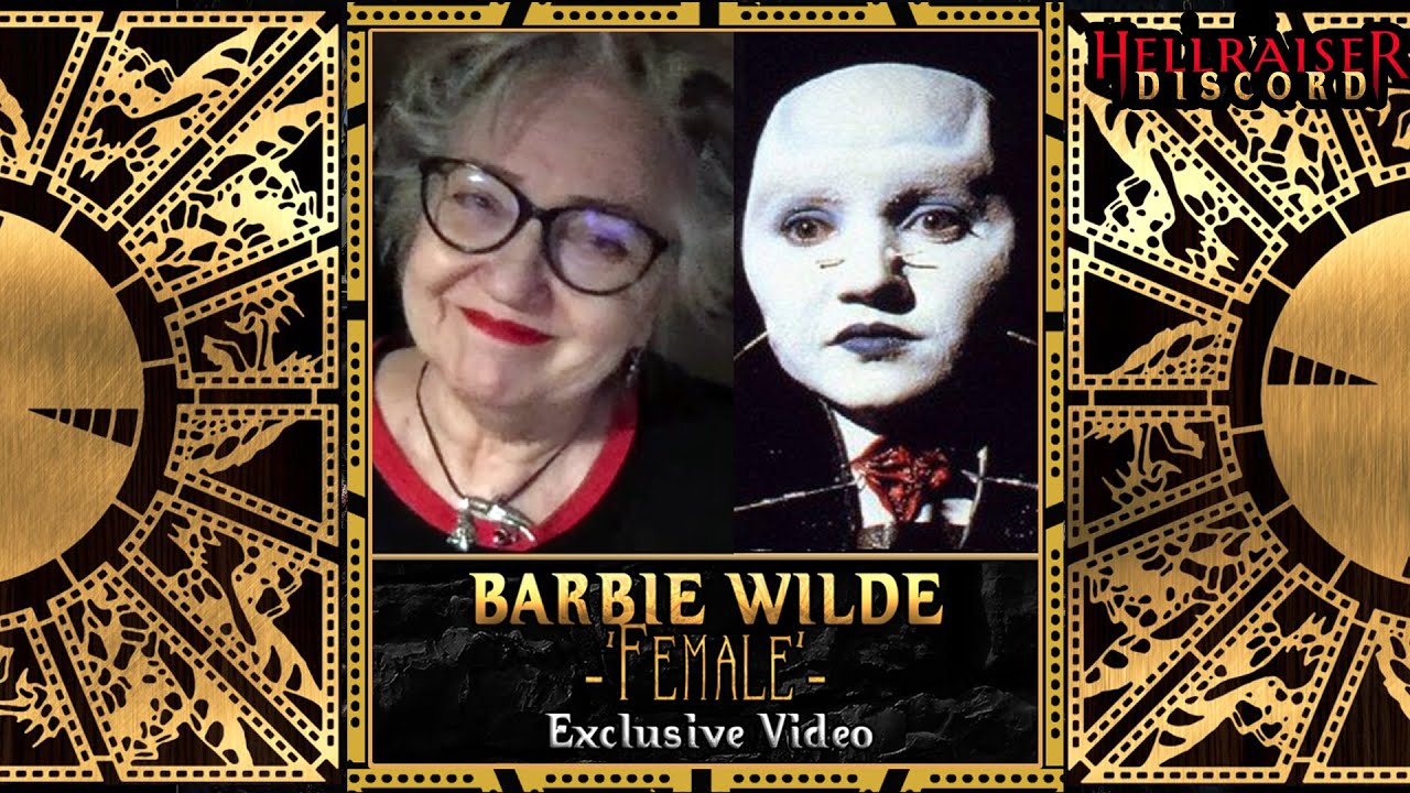 Barbie Wilde | Female Cenobite | Message to the Hellraiser Community! #Hellraiser #cenobite