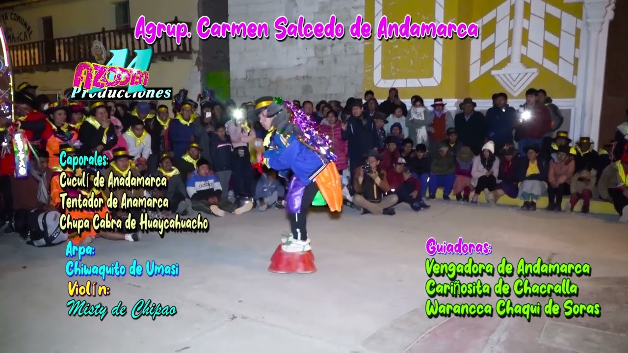 FIESTA NAVIDEÑA EN ANDAMARCA 2023 - PASTORES Y HUAYLIAS (COMPETENCIA - PARTE 3) VENGADORITA DE ANDAM
