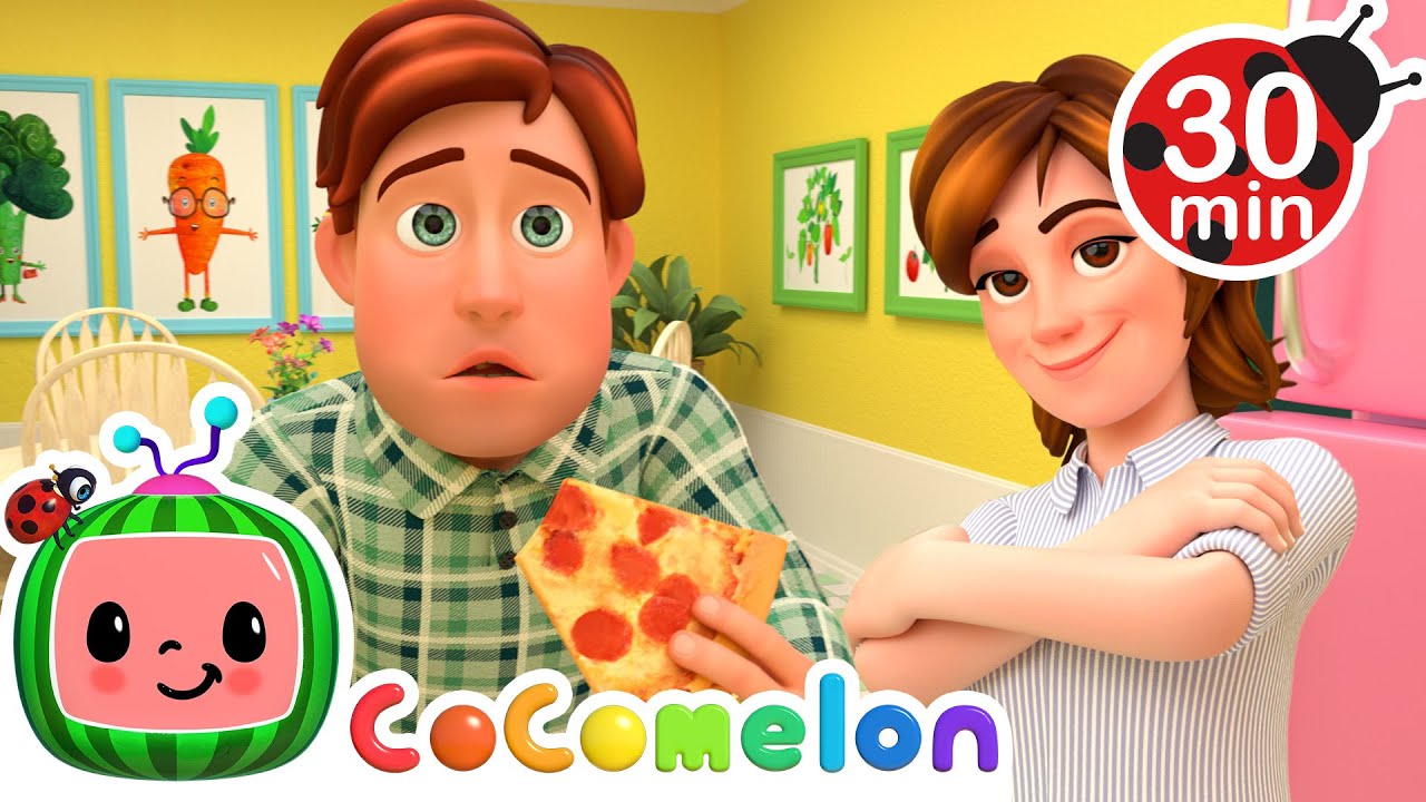 Mom and Dad's Secret Late Night Snacks 🍕 | CoComelon | Kids Songs & Nursery Rhymes