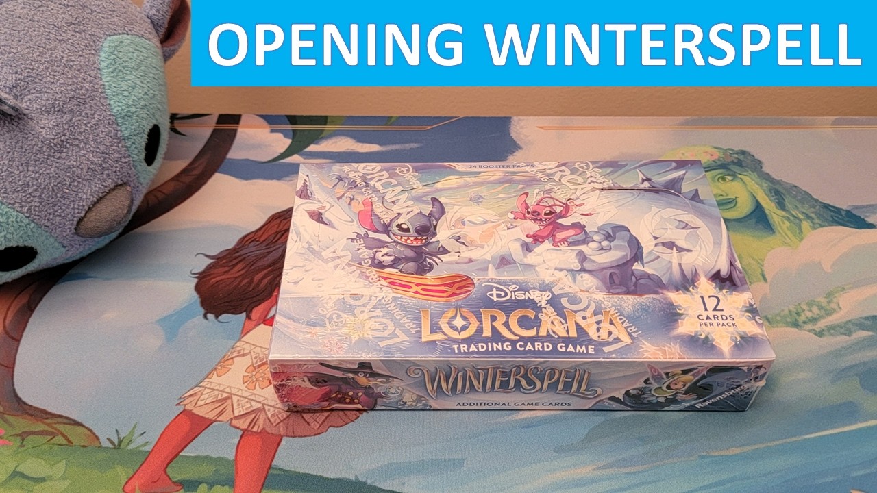 Lorcana Winterspell Unboxing