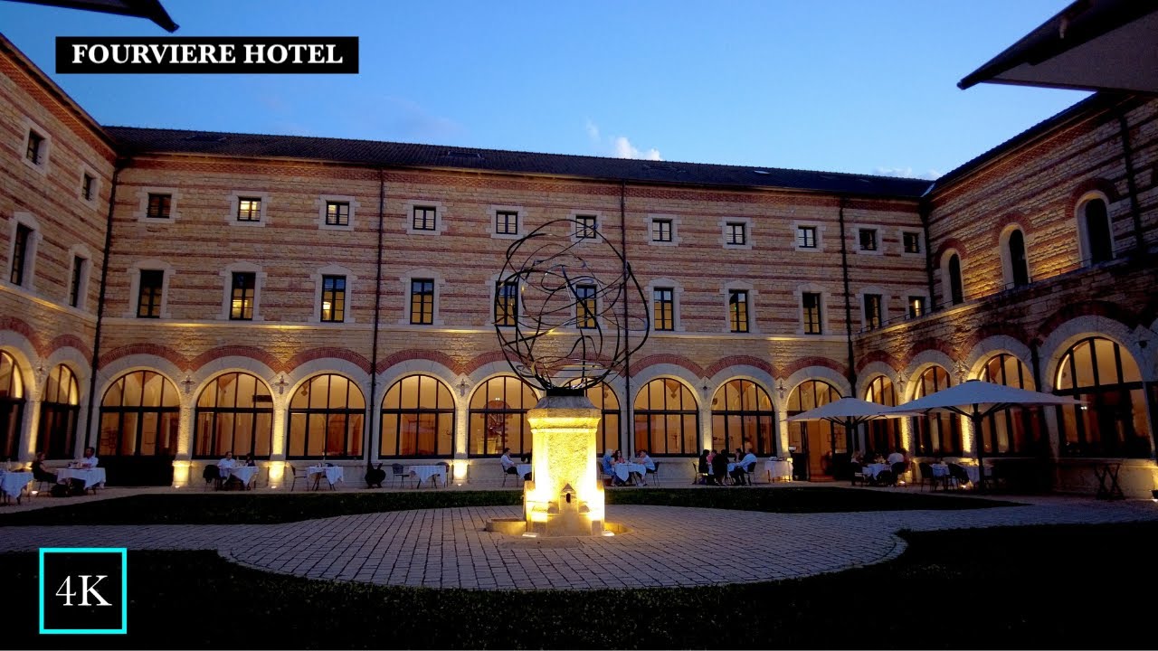 Fourviere 4 Star Hotel Lyon France | 4K Walk Tour | Hotel 4 Etoiles Lyon | Piscine et Spa