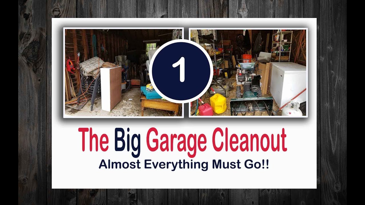 🏡 The Big Garage Clean-out || Part One || 🏡
