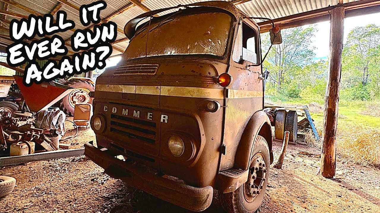 Will it START? Old COMMER Truck Sitting for 20+ YEARS!