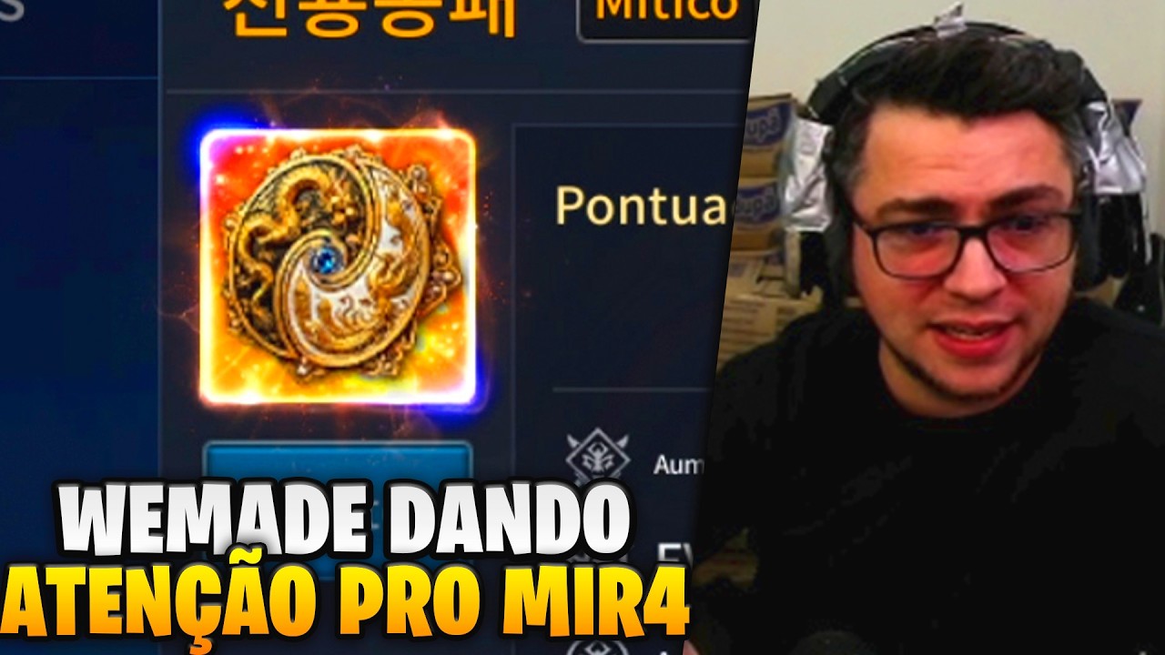 WEMADE VOLTOU A DAR ATEN&Ccedil;&Atilde;O AO MIRINHA! | MIR4