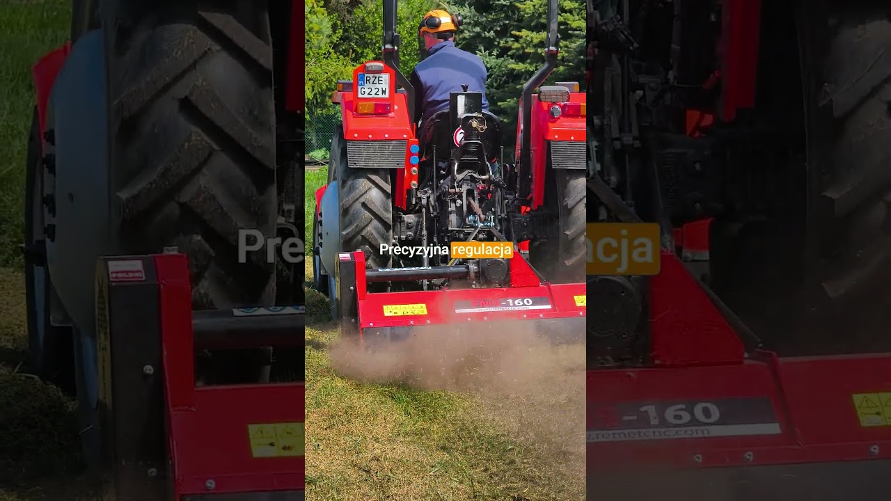 Solidność, kt&oacute;rej potrzebuje Twoje gospodarstwo! 💪 Kosiarka FMS-160