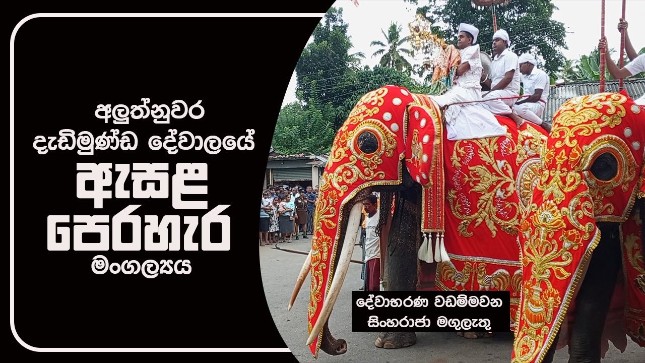 අලුත්නුවර දැඩිමුණ්ඩ මහා දේවාලයේ ඇසළ පෙරහැර මංගල්‍යය - 2025