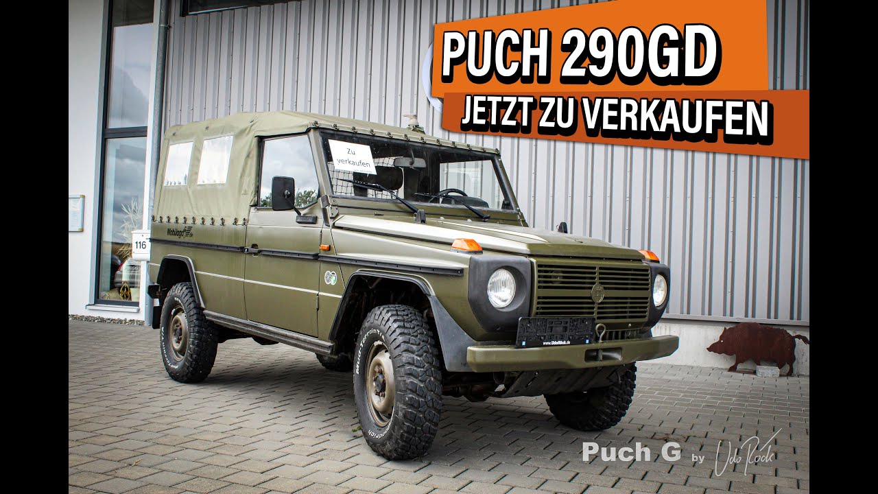 Puch 290 GD - Militär G-Klasse, Seltener Diesel in Top Zustand
