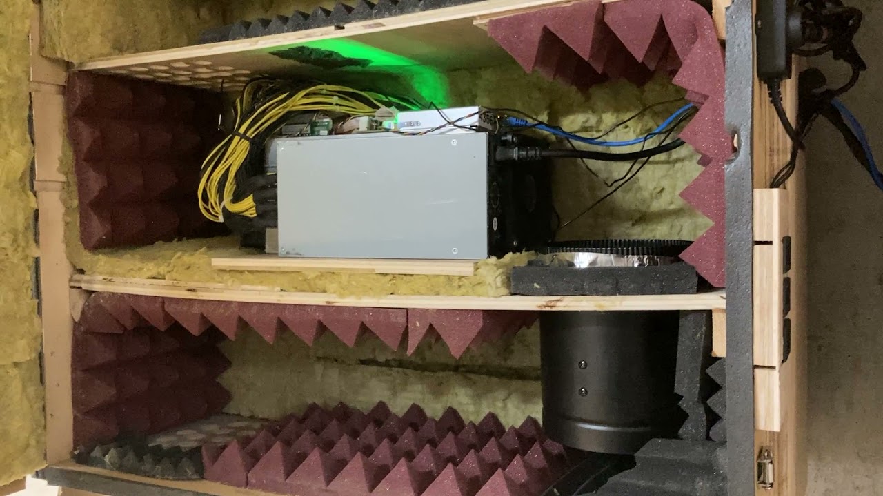 Quiet Bitcoin Mining Box