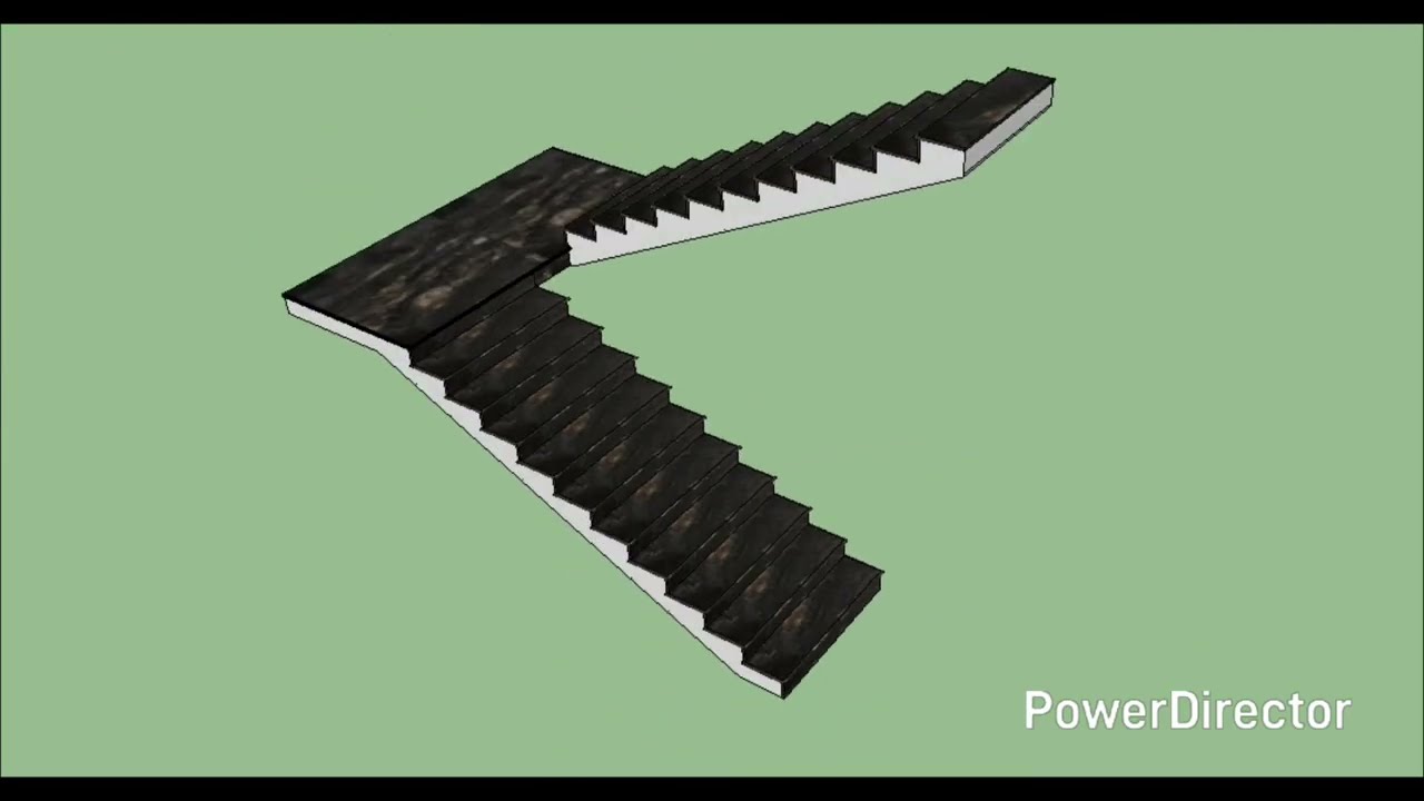 Let's learn 3d | staircase 3d modelling 