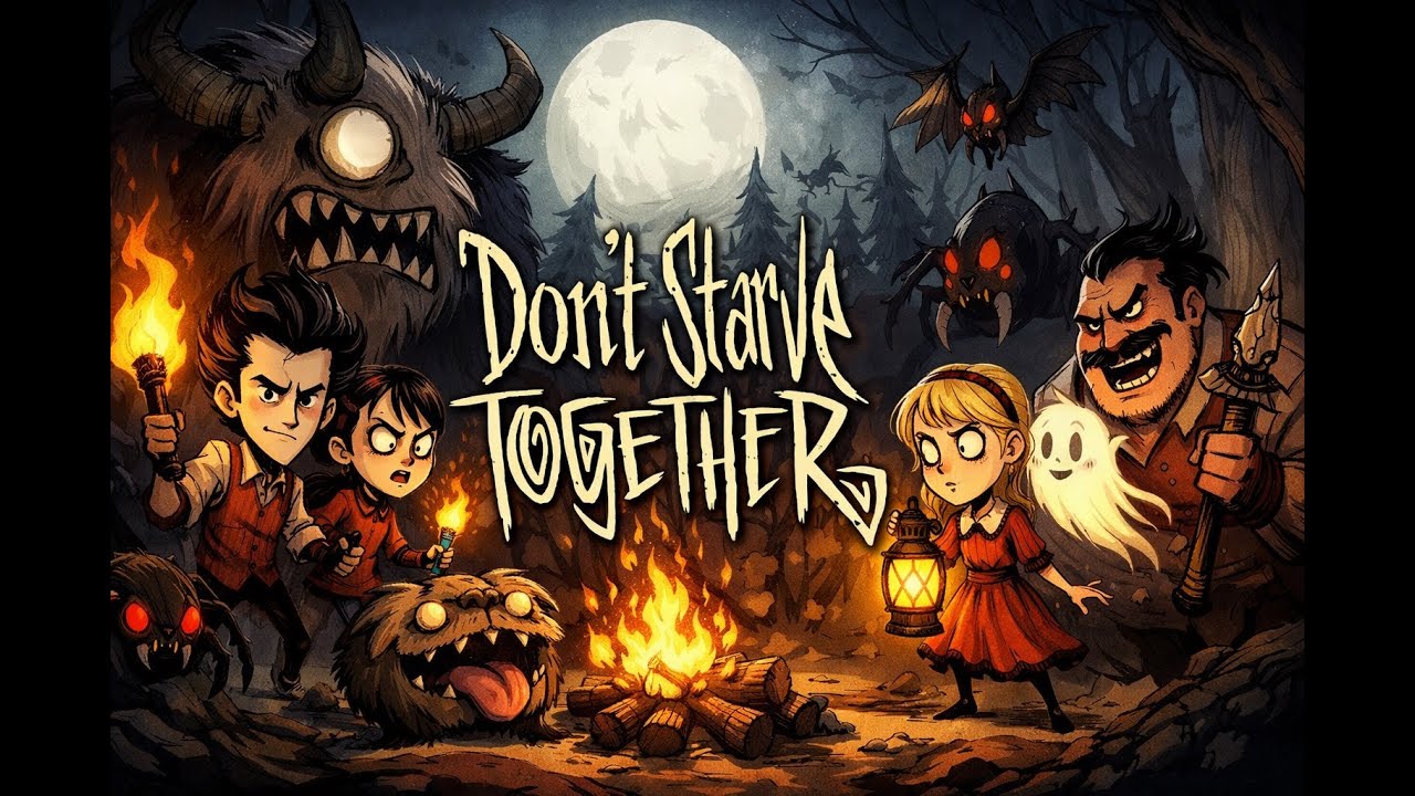 Don't Starve Together играет новичок 786/1000 нужна твоя подписка