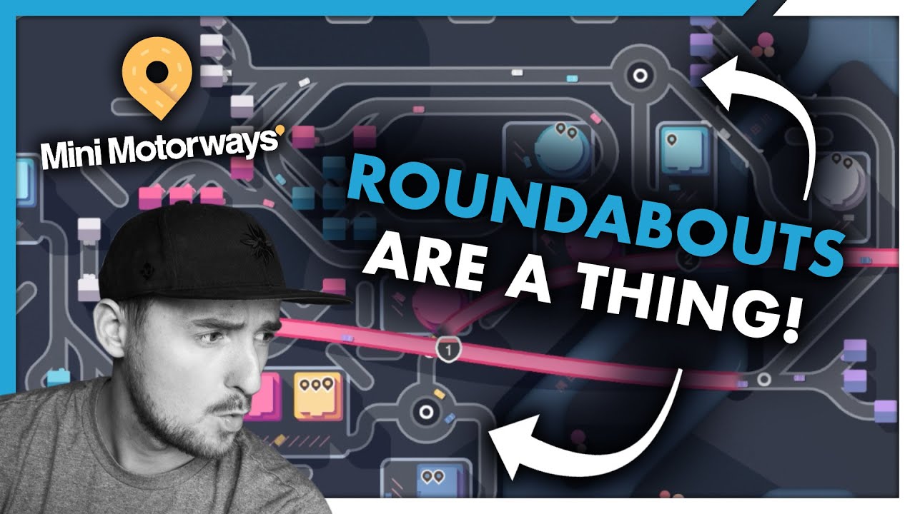 MINI MOTORWAYS is finally on STEAM! (Roundabout Update)