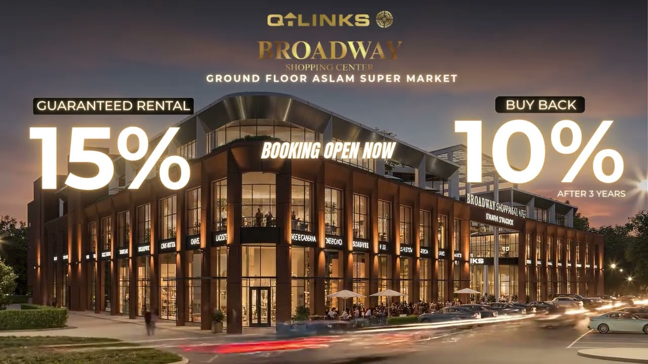 Broadway Shopping Centre | 15% Guaranteed Capital Gain | 10% Buy Back | Q-Links