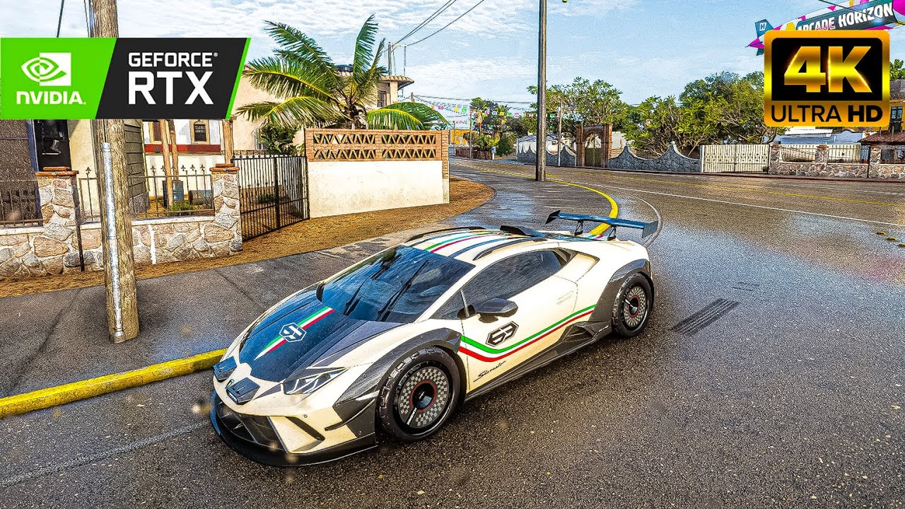 Forza Horizon 5 : RTX 3060 12GB  ( 1080PMaximum Settings RTX ON / DLAA ON )