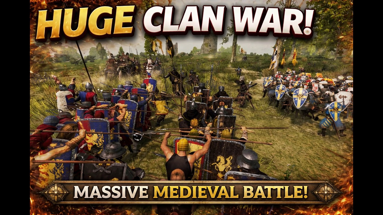 Another Bannerlord Battle with 400+ Players… Absolute Chaos