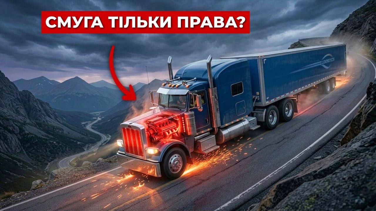 Чому вантажівки використовують гальмо двигуна? (Пояснення Jake Brake)