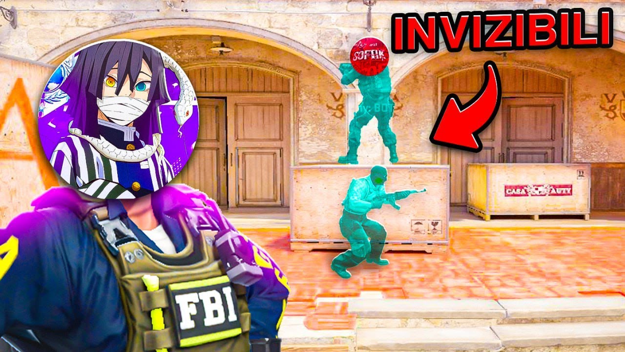 Am jucat 1 vs 1 cu @soft1k SQUAD  pe CS 2 dar ambii suntem invizibili