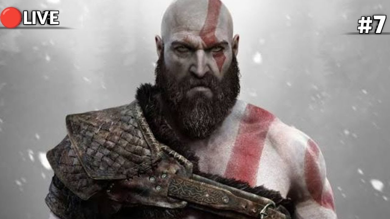 God Of War(2018) Part 7|RTX 4050|Live Stream|Laksh Lamp