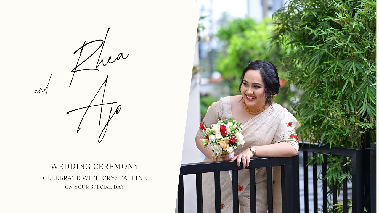 Kochi Best Christian Wedding Highlight |IMA House, Cochin| Wedding Highlight | Rhea-Ajo| Crystalline