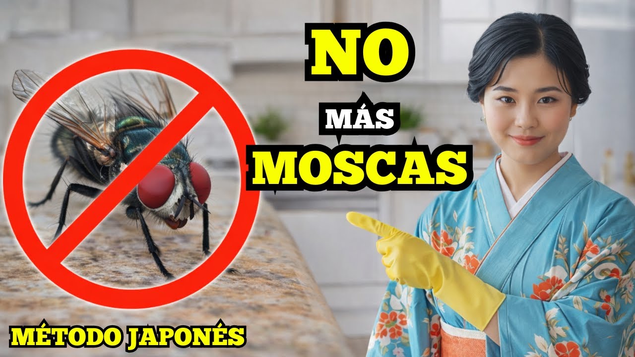 El Método Japonés Para Eliminar Las Moscas De Tu Casa Para Siempre