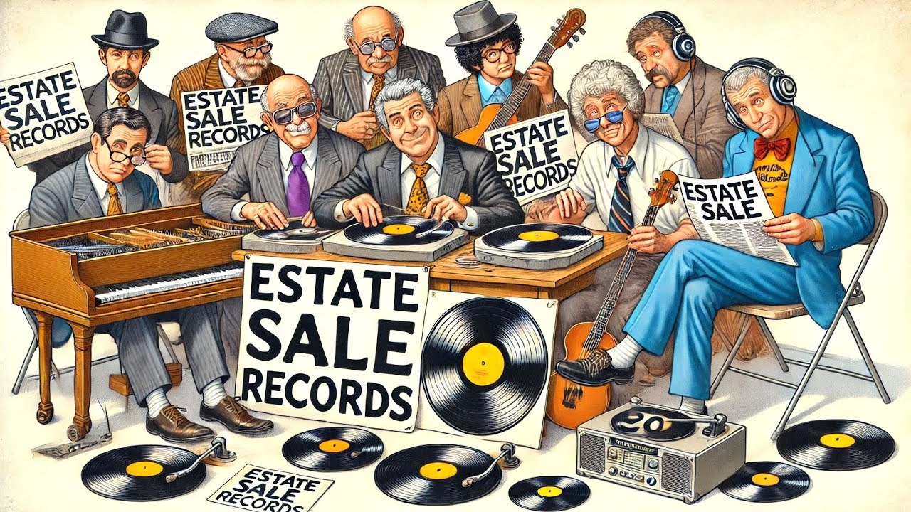 Vinyl 45s, 78s, LPs, Cassettes, & One 8-Track - Record Finds