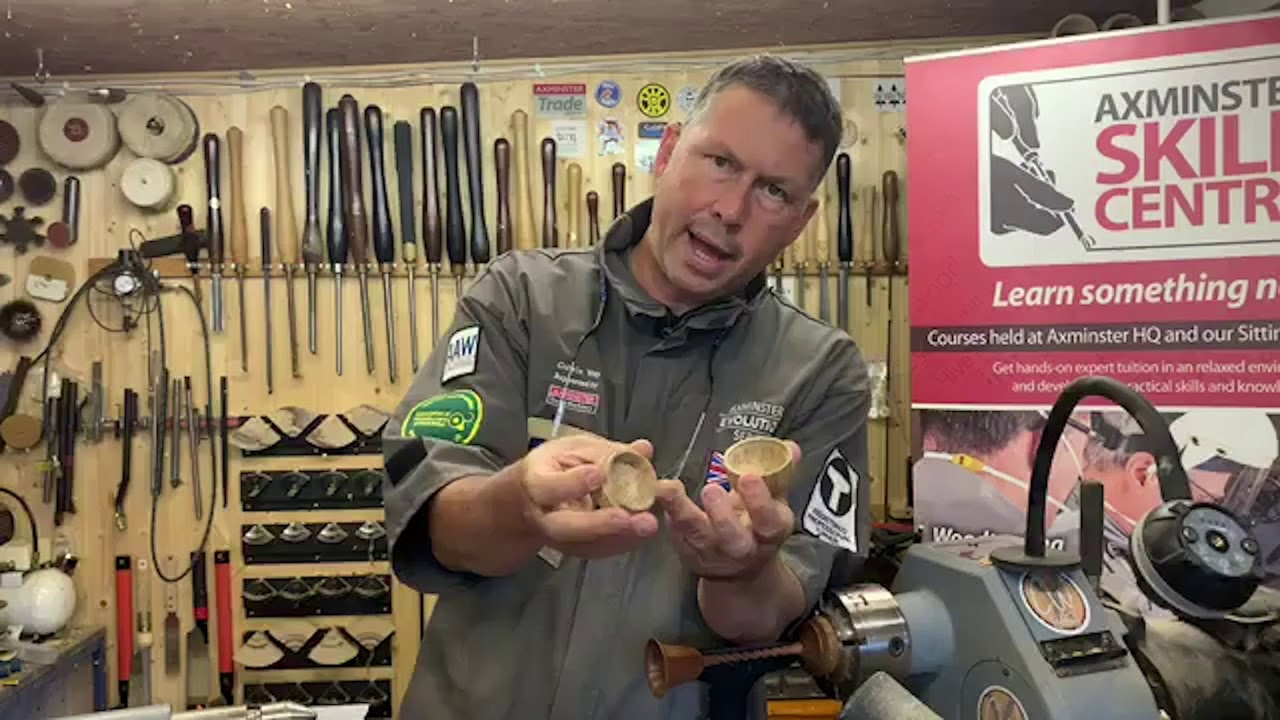 #SkillCentreAtHome - Live Turning Tuesday - Overview of the Axminster Woodturning Micro Handle