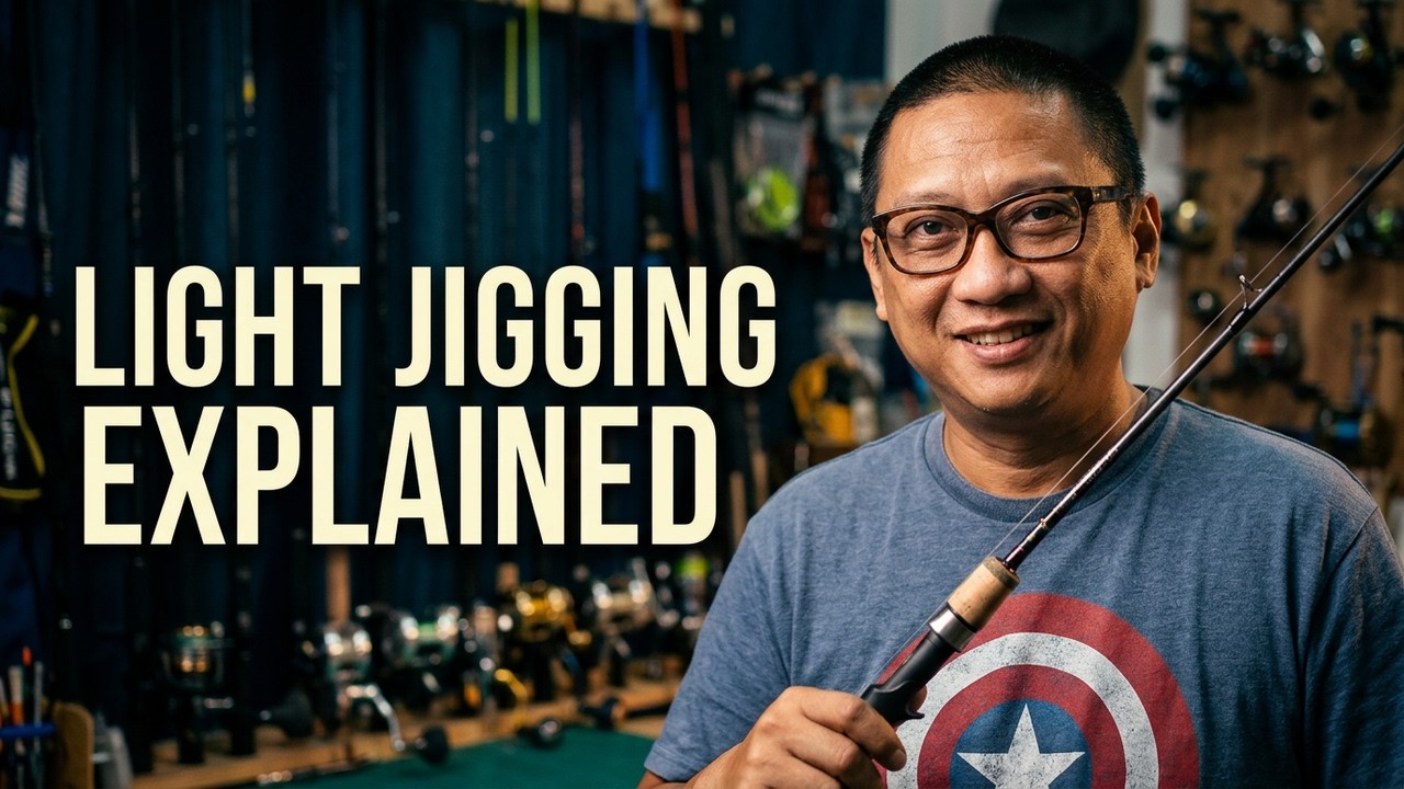 LIGHT JIGGING 101 - UNADULTERATED NO BS GUIDE TO LIGHT JIGGING RODS