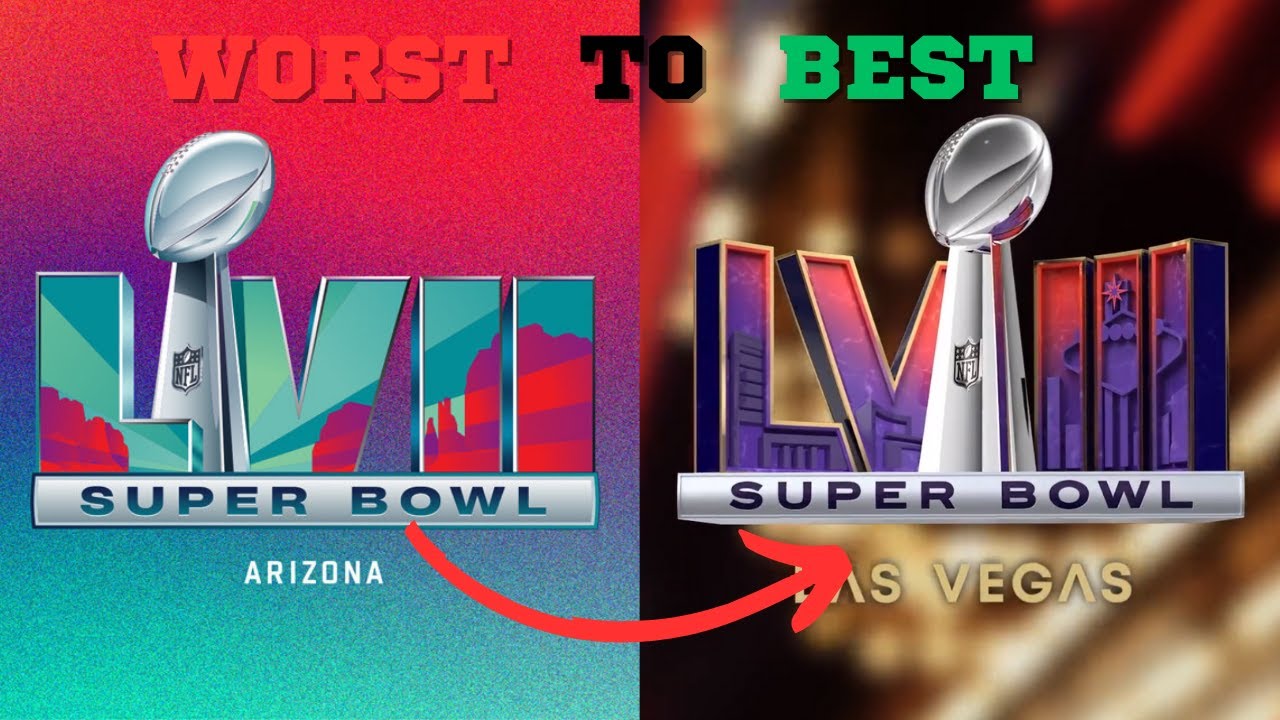 Ranking All Super Bowl LOGOS From WORST to BEST!