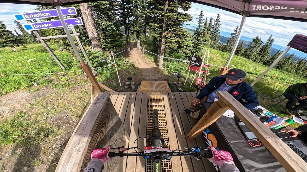 Canadian Nationals DH Race Run, Sun Peaks!!!