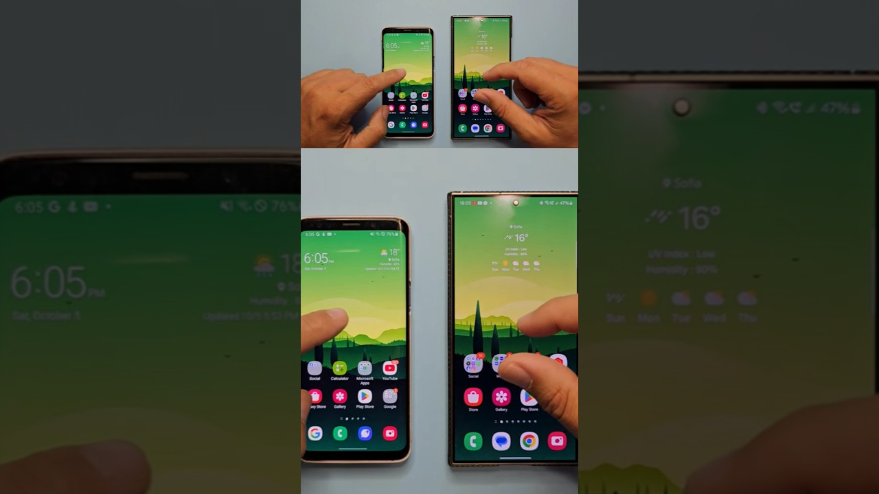 Samsung Galaxy S9 One UI 2.1 vs S24 Ultra One UI 6.1 - 2018 vs 2024. What`s Next?