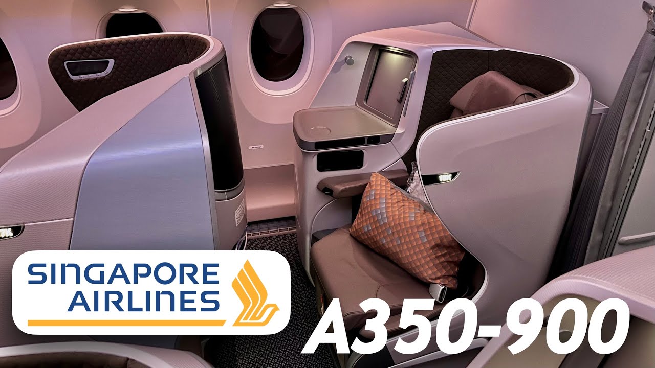 Singapore Airlines Airbus A350-900 Regional Business Class | Ho Chi Minh City to Singapore