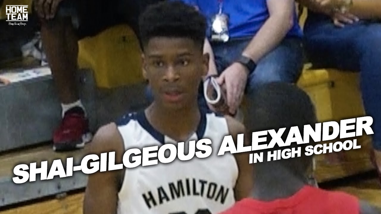 Shai Gilgeous-Alexander in High School at City of Palms