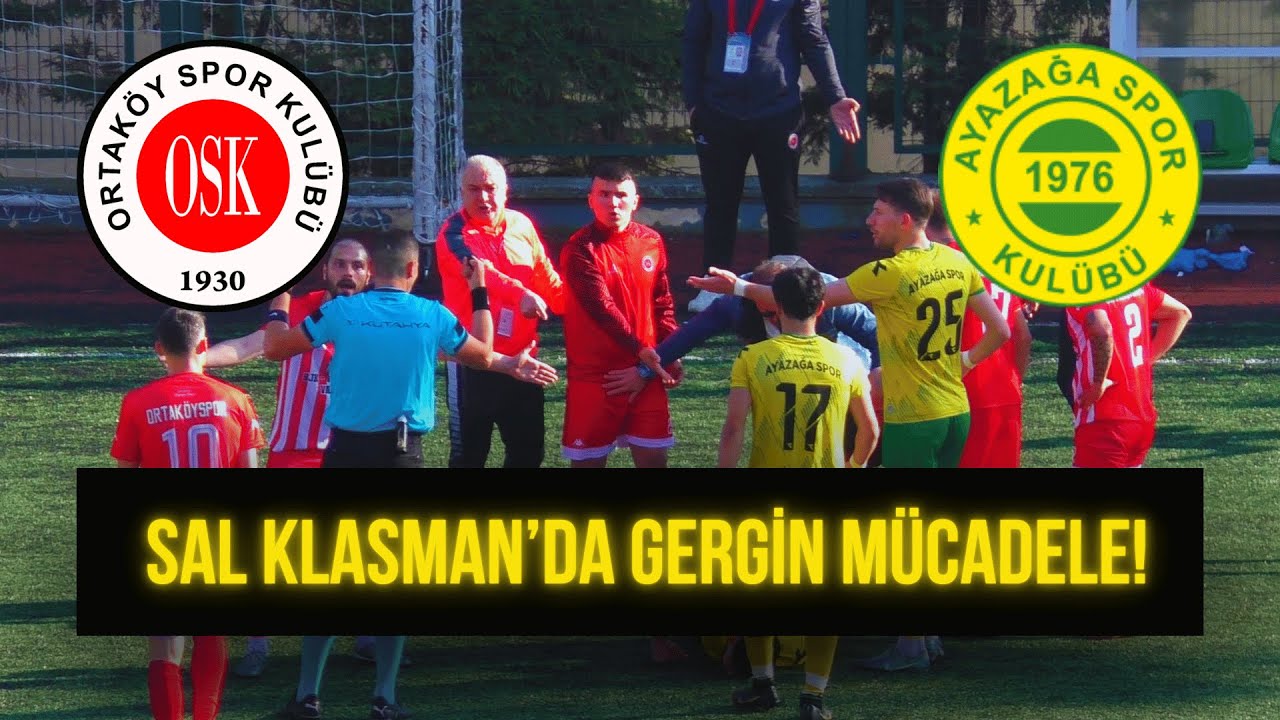 SÜPER AMATÖR KLASMAN'DA ZORLU MÜCADELE! Ortaköy - Ayazağaspor | Maç Özeti