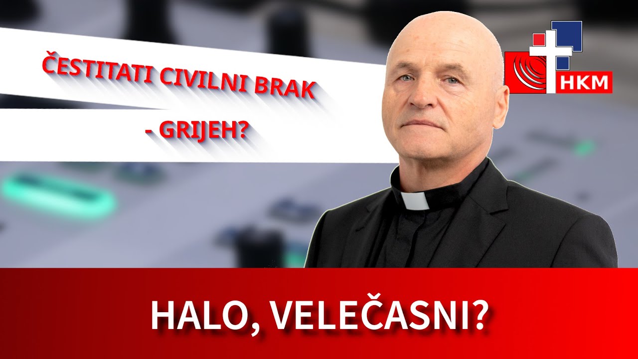 Je li grijeh čestitati civilni brak? - Halo, velečasni?