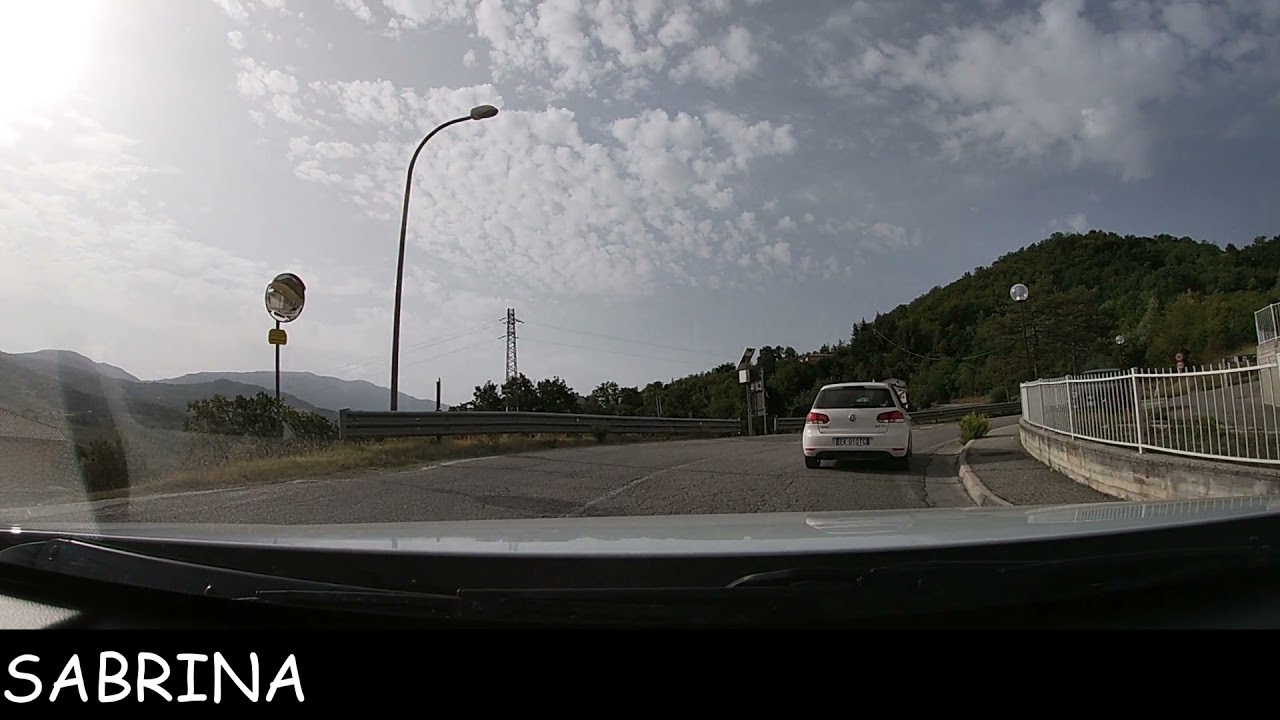 DRIVING FROM NOVAFELTRIA TO TORRICELLA.