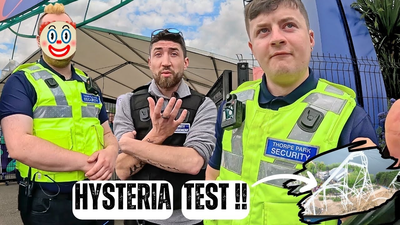 Drone DENIED Ticket at Thorpe Park 😒🎢🛸🚫❌  ➡️ Hyperia TEST Day !