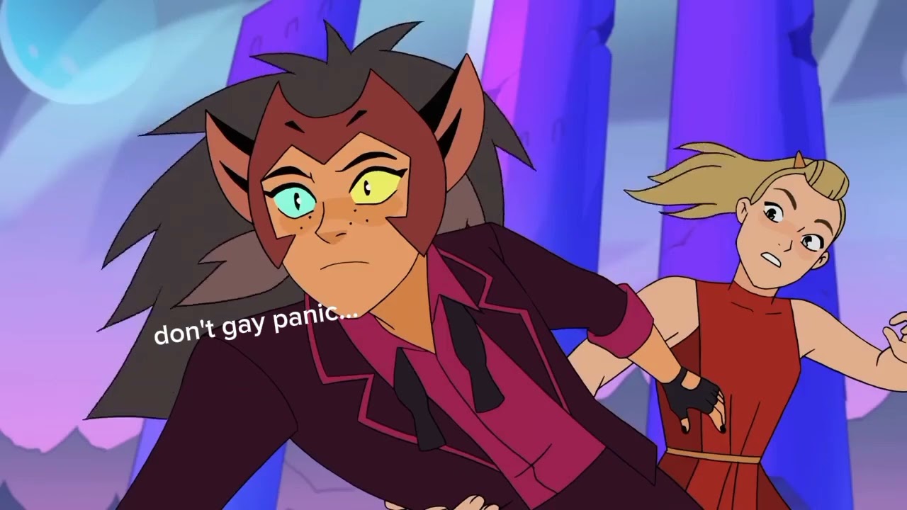 cute Catradora parallels that make me want to cry